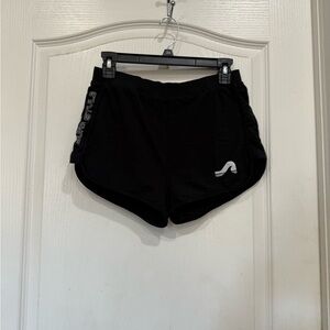 Surf Style Black Women's Athletic Shorts